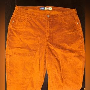 High-Waisted Rockstar Super-Skinny Corduroy Pants